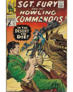Sgt. Fury (1963) #  37 UK Price (5.0-VGF)