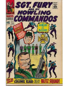 Sgt. Fury (1963) #  41 UK Price (5.0-VGF) 