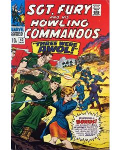 Sgt. Fury (1963) #  42 UK Price (6.0-FN)
