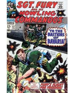 Sgt. Fury (1963) #  53 (5.0-VGF) Top Staple Center Fold Detached