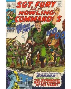 Sgt. Fury (1963) #  72 (5.0-VGF)