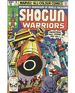 Shogun Warriors (1979) #  18 UK Price (5.0-VGF)