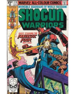 Shogun Warriors (1979) #  19 UK Price (7.0-FVF) Fantastic Four
