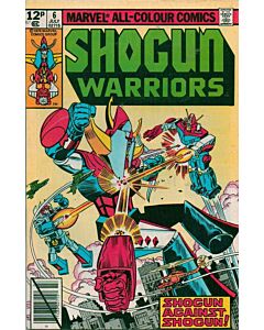 Shogun Warriors (1979) #   6 UK Price (5.0-VGF) Pricetag on comic