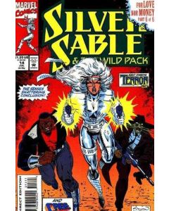 Silver Sable and the Wild Pack (1992) #  14 (8.0-VF) Luke Cage, Terror Inc.