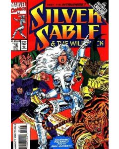 Silver Sable and the Wild Pack (1992) #  16 (9.0-VFNM) Infinity Crusade, The Intruders