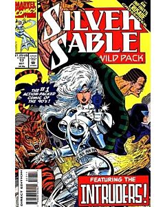 Silver Sable and the Wild Pack (1992) #  17 (6.0-FN) Price tag on cover Infinity Crusade Crossover