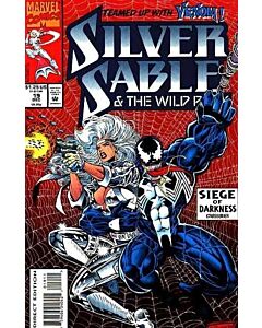 Silver Sable and the Wild Pack (1992) #  19 (7.0-FVF) Venom