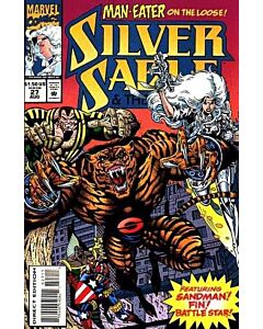 Silver Sable and the Wild Pack (1992) #  27 (6.0-FN) Price tag on Cover