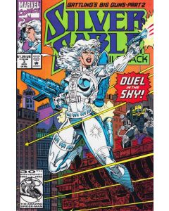 Silver Sable and the Wild Pack (1992) #   3 (7.0-FVF) Gattling