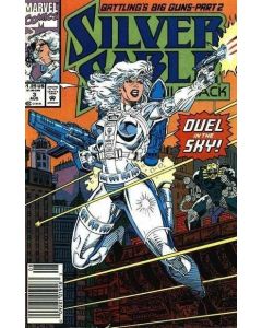 Silver Sable and the Wild Pack (1992) #   3 Newsstand (7.0-FVF) Gattling