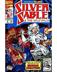 Silver Sable and the Wild Pack (1992) #   8 (7.0-FVF) Paladin