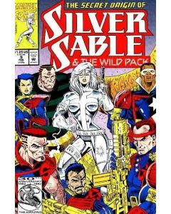 Silver Sable and the Wild Pack (1992) #   9 (8.0-VF) Origin story