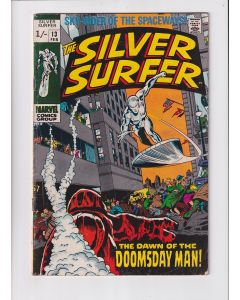 Silver Surfer (1968) #  13 UK Price (4.0-VG) (2004031) 1st Doomsday Man