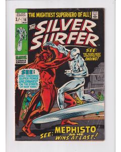 Silver Surfer (1968) #  16 UK Price (4.0-VG) (2017666) Mephisto