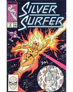 Silver Surfer (1987) #  12 (7.0-FVF) Nova (Frankie Ray)