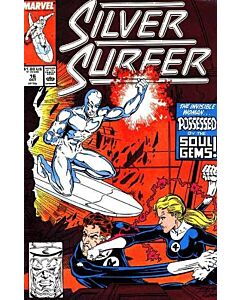 Silver Surfer (1987) #  16 (6.0-FN) Mr. Fantastic, Invisible Woman