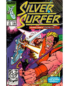 Silver Surfer (1987) #  27 (5.0-VGF) Kree/Skrull war, Super-Skrull, The Stranger