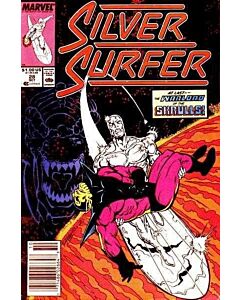 Silver Surfer (1987) #  28 Mark Jewelers (8.0-VF) Kree-Skrull war