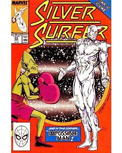 Silver Surfer (1987) #  33 (7.0-FVF) Impossible Man