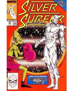 Silver Surfer (1987) #  33 (7.0-FVF) Impossible Man