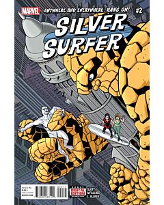 Silver Surfer (2016)  #   2 (9.4-NM) The Thing