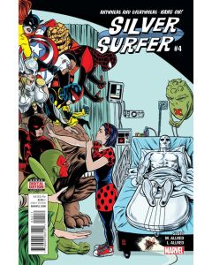 Silver Surfer (2016)  #   4 (8.0-VF)