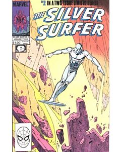 Silver Surfer (1988) #   2 (6.0-FN) Moebius art, Price tag on cover