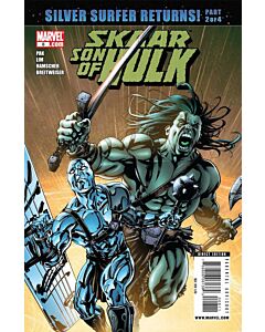 Skaar Son of Hulk (2008) #   8 (7.0-FVF) Silver Surfer