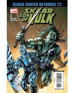 Skaar Son of Hulk (2008) #   8 (7.0-FVF) Silver Surfer