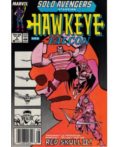 Solo Avengers (1987) #   6 Newsstand (8.0-VF) Falcon