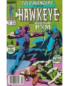 Solo Avengers (1987) #   8 Newsstand (8.0-VF) Dr. Pym