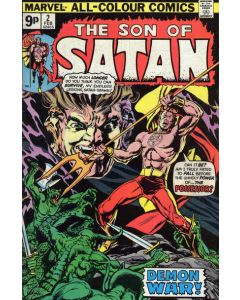 Son of Satan (1975) #   2 UK Price (5.0-VGF)