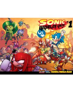 Sonic Worlds Unite Battles (2015) #   1 (7.0-FVF) Megaman, One Shot