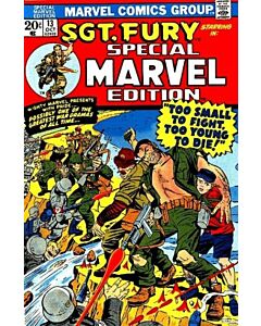 Special Marvel Edition (1971) #  13 (6.0-FN) Sgt. Fury