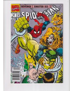 Spider-Man (1990) #  19 Newsstand (8.0-VF) (383110) Hulk, Sinister Six