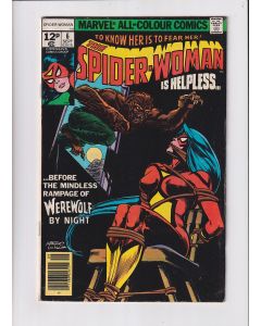 Spider-Woman (1978) #   6 UK Price (6.0-FN) (1999093) Werewolf by Night