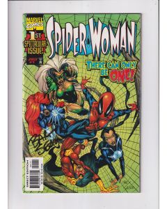 Spider-Woman (1999) #   1 (8.0-VF) (2167255) Signed by Bart Sears, With cards