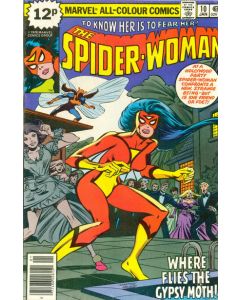 Spider-Woman (1978) #  10 UK Price (8.0-VF) 1st Gypsy Moth