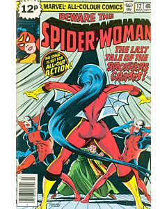 Spider-Woman (1978) #  12 UK Price (4.0-VG) Brother Grimm