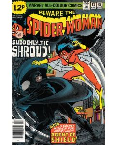 Spider-Woman (1978) #  13 UK Price (6.0-FN) The Shroud