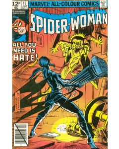 Spider-Woman (1978) #  16 UK Price (5.0-VGF) Nekra