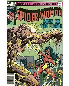 Spider-Woman (1978) #  18 Newsstand (5.0-VGF) the Waxman