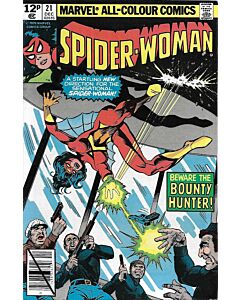 Spider-Woman (1978) #  21 UK Price (5.0-VGF) Bounty Hunter
