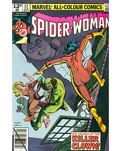 Spider-Woman (1978) #  22 UK Price (7.0-FVF) 1st Killer Clown