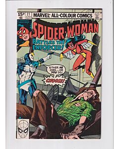 Spider-Woman (1978) #  27 UK Price (6.0-FN) The Enforcer