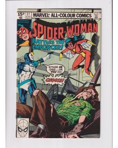 Spider-Woman (1978) #  27 UK Price (7.0-FVF) The Enforcer