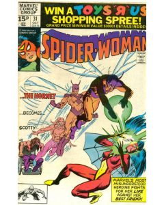 Spider-Woman (1978) #  31 UK Price (6.0-FN) 1st Hornet, Frank Miller cover
