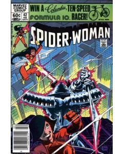 Spider-Woman (1978) #  42 Newsstand (7.0-FVF) Silver Samurai