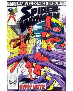 Spider-Woman (1978) #  48 (7.0-FVF) Gypsy Moth, Werewolf by Night